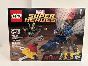 LEGO 76039 Marvel Super Heroes Ant-Man Final Battle NEW SEALED Yellow Jacket