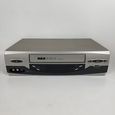 RCA VR637HF VCR VHS Player Recorder 4 Head Hi-Fi Stereo Tested Working no remote