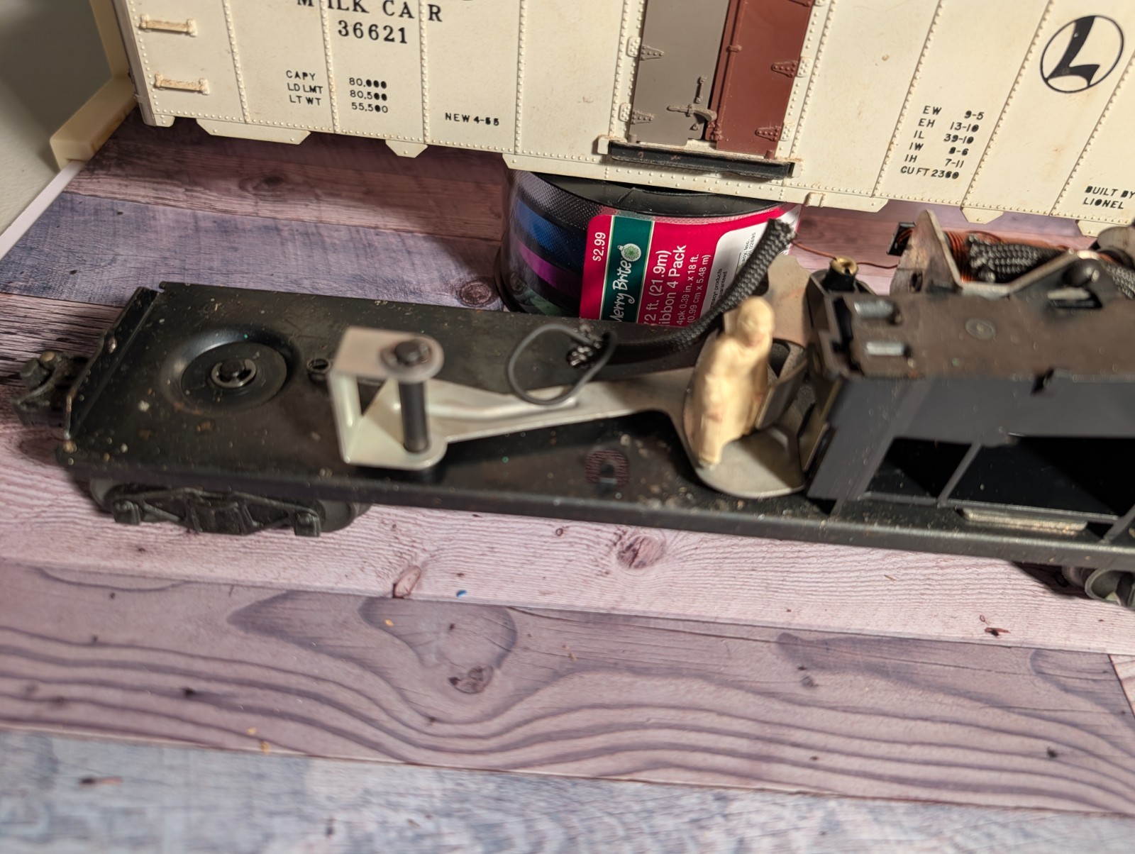 Lionel #36621 O Gauge Automatic Refrigerated Milk Car Tested