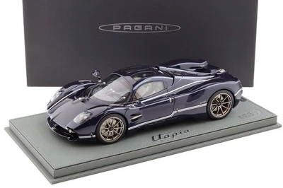 1:18 BBR Pagani Utopia Bleu Midnight Brillant - Édition Limite 100 pcs - Photo 1/4
