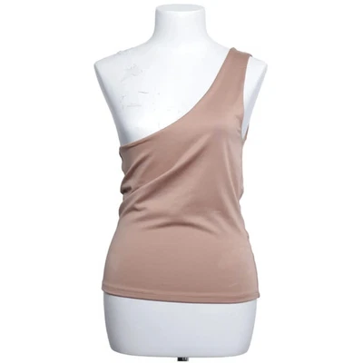 Amisu, top, taille : L, marron, élasthanne/polyester, monochrome, femme #Wis - Photo 1/4