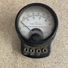 Weston Electrical Instrument Corp Model 489 No 2453