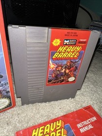 Heavy Barrel Nintendo Entertainment System 1990 NES CIB Complete With Inserts