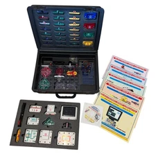 Elenco Snap Circuits SC-750R Electronic Kit Snap 7 Case COMPLETE Project Manuals