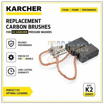 Kohlebürsten für Kärcher K2 Hochdruckreiniger Motoren K2.360M - Beschreibung lesen