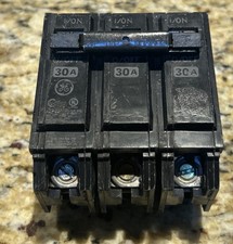 GE General Electric THQB32030 30 Amp 3 Pole 240V COMMERCIAL CIRCUIT BREAKER