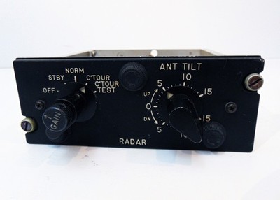 Gables Engineering Aircraft Cockpit Radar Control Panel MOD. NO. G-908