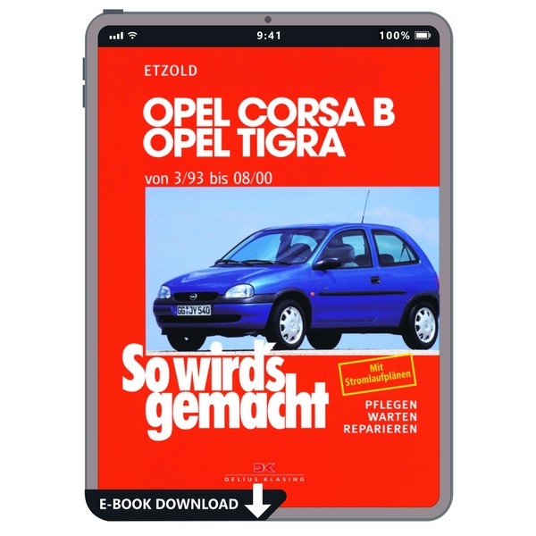 Opel Tigra Typ S93 1993-2000 So Wird's Gemacht Werkstatthandbuch E-Book Pdf-image