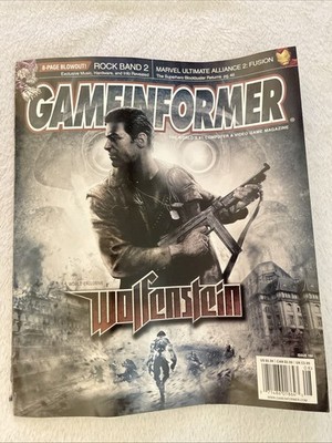 Game Informer Magazine August 2008 Issue 184 Wolfenstein