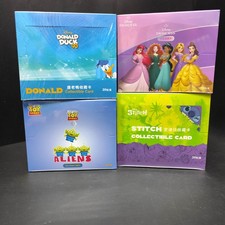 sealed box trading card for Disney Princess Collectible Card Collection Card