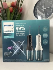 Philips Sonicare Cordless Power Flosser Dual Pack