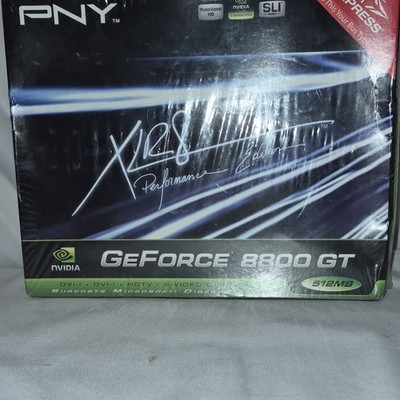 NEW SEALED PNY NVIDIA GeForce 8800 GT 512MB XLR8 Performance Edition - VINTAGE