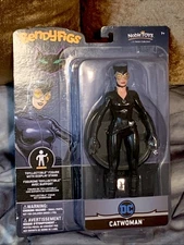 DC Comics CATWOMAN 7.5” Figure w/Display Stand Bendyfigs Noble Collection