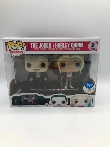 The Joker & Harley Quinn Metallic DAMAGED BOX SEE PICS