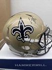 Cam Jordan Signed  Saints F/S Authentic Helmet Beckett COA RESERVE $200