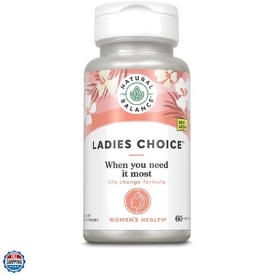 Ladies Choice Menopause Support | Hormone Balance Formula with PhytoEstrogens...