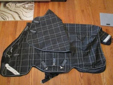 66'' horseware Rhino Pony Turnout Waterproof sheet  1000D  black with hood
