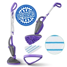 Turonic ST3 10-in-1 Steam Mop - 1500W, 110°C Floor Steamer, 15s Heat-up