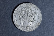 Vatican City 2 Lire 1934 - Pius XI - Nickel Coin - Very Fine