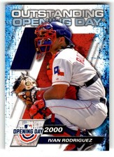 2021 Topps Opening Day #OOD-1 Ivan Rodriguez Outstanding Opening Day