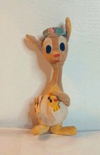 Vintage Dakin Dream Pets Japan Sawdust Plush Velvet Matilda Joey Kangaroo KITSCH