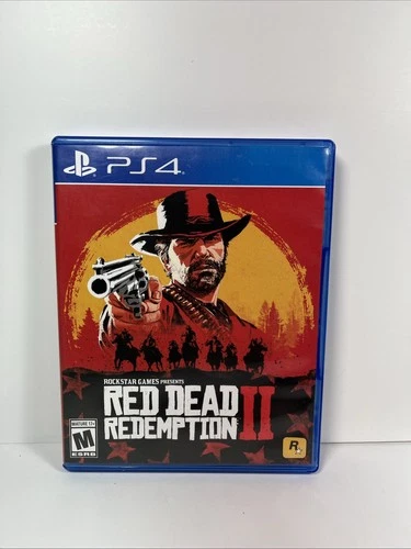 Red Dead Redemption II 2 (Sony PlayStation 4 PS4, 2018) 2 Discs