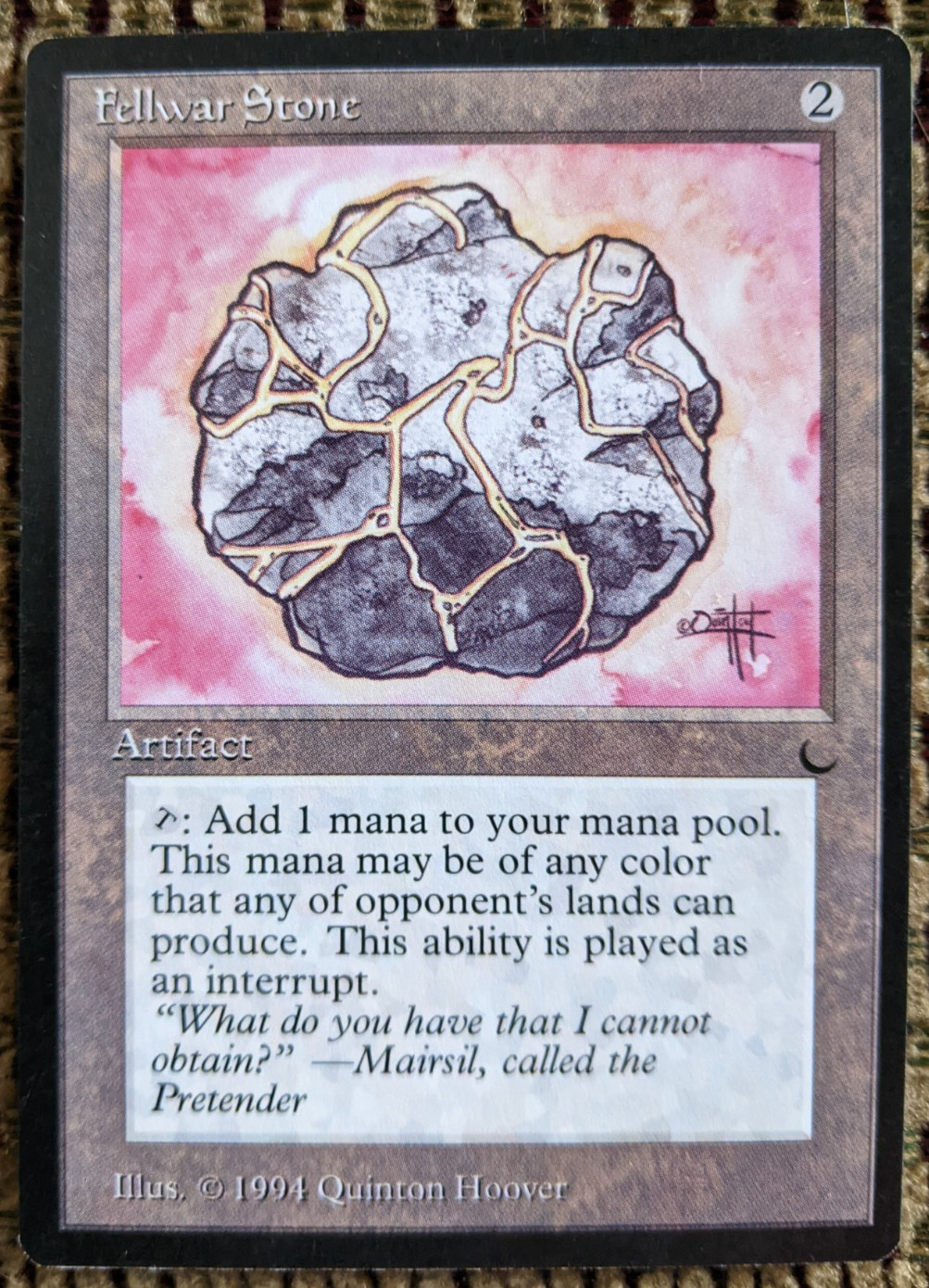 Fellwar Stone | MTG The Dark | NM | Uncommon Artifact