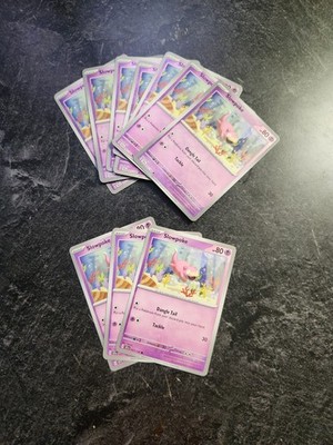 Pokemon Slowpoke 057/142 SCR. Reverse HOLO AND Non-Holo