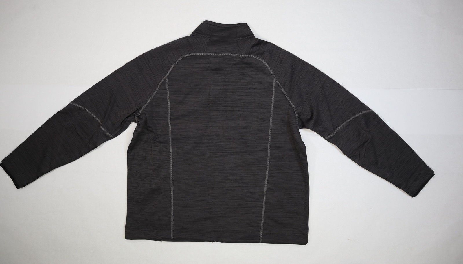 North End Sport Jacket Mens 2XL Carbon Black Full Zip Softshell Fleece 88697