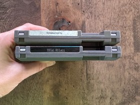 NES 2 Game Lot -Terminator 2 T2 and Total Recall (w/ Manual) Nintendo, Authentic