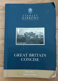 Catálogo de sellos concisos Stanley Gibbons Gran Bretaña Edición 2022