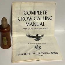 Hoosier Crow Call Delphi Indiana Herters With Manual