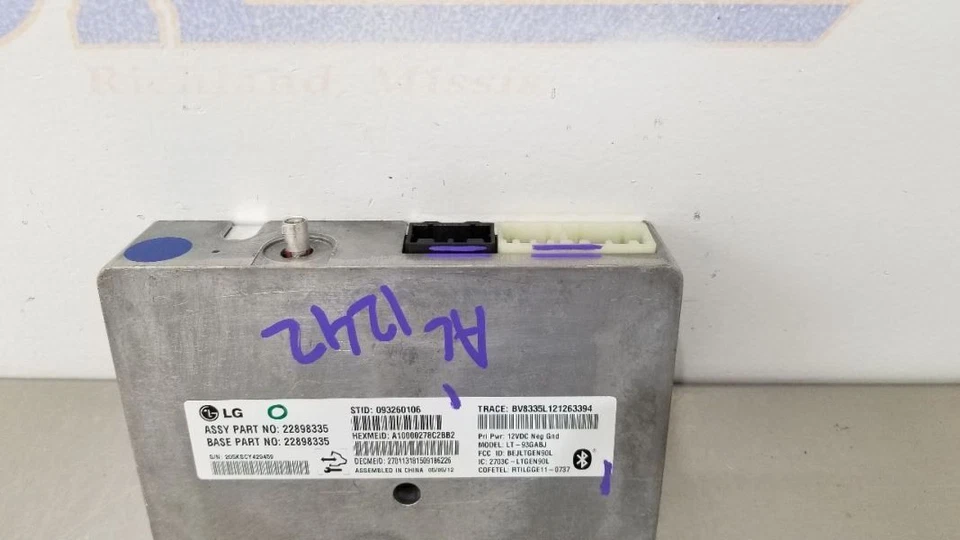 13 MÓDULO ONSTAR COMUNICACIÓN CHEVY SILVERADO 1500 22898335 Foto 3 de 4