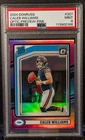2024 Caleb Williams Donruss Optic Pink Prizm Optic Rated Rookie #327 PSA 9