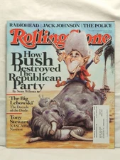 ROLLING STONE MAGAZINE 1060 GEORGE BUSH GOP Radiohead the Big Lebowski  2008
