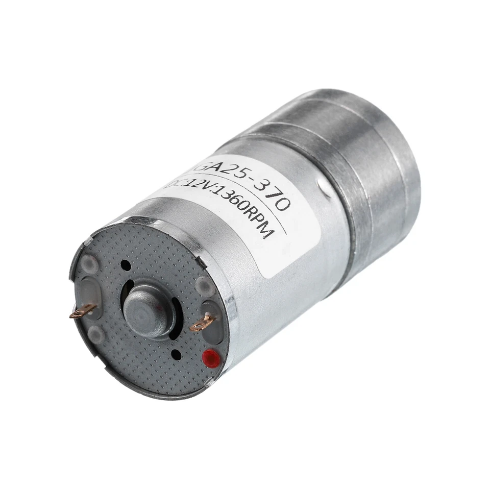 Mikro Geschwindigkeit Untersetzung Getriebemotor DC 12V 1360RPM für 370 Motor - Bild 4 von 4