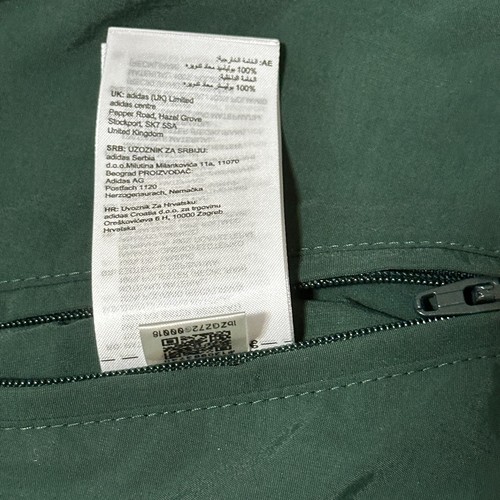 ADIDAS Men's Jacket L Green MLS Portland Timbers Anthem Reversible $110 New NWT - Picture 5 of 11