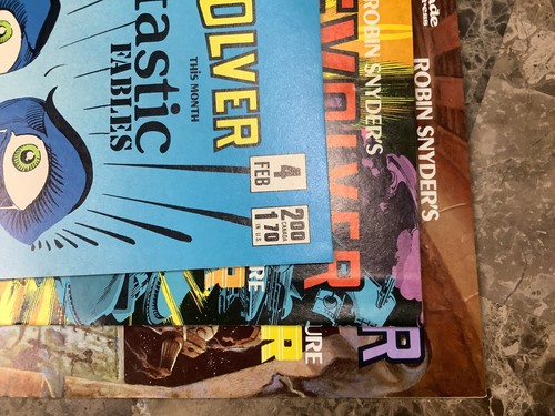 Robin Snyder’s Revolver 2-4 Renegade 1985/86 Comic Books - Picture 12 of 17