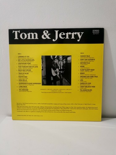 Tom & Jerry- Their Greatest Hits Vol. 2 DLP1014 DOMINO RECORDS (NEW) Rare vinyl - Picture 2 of 6