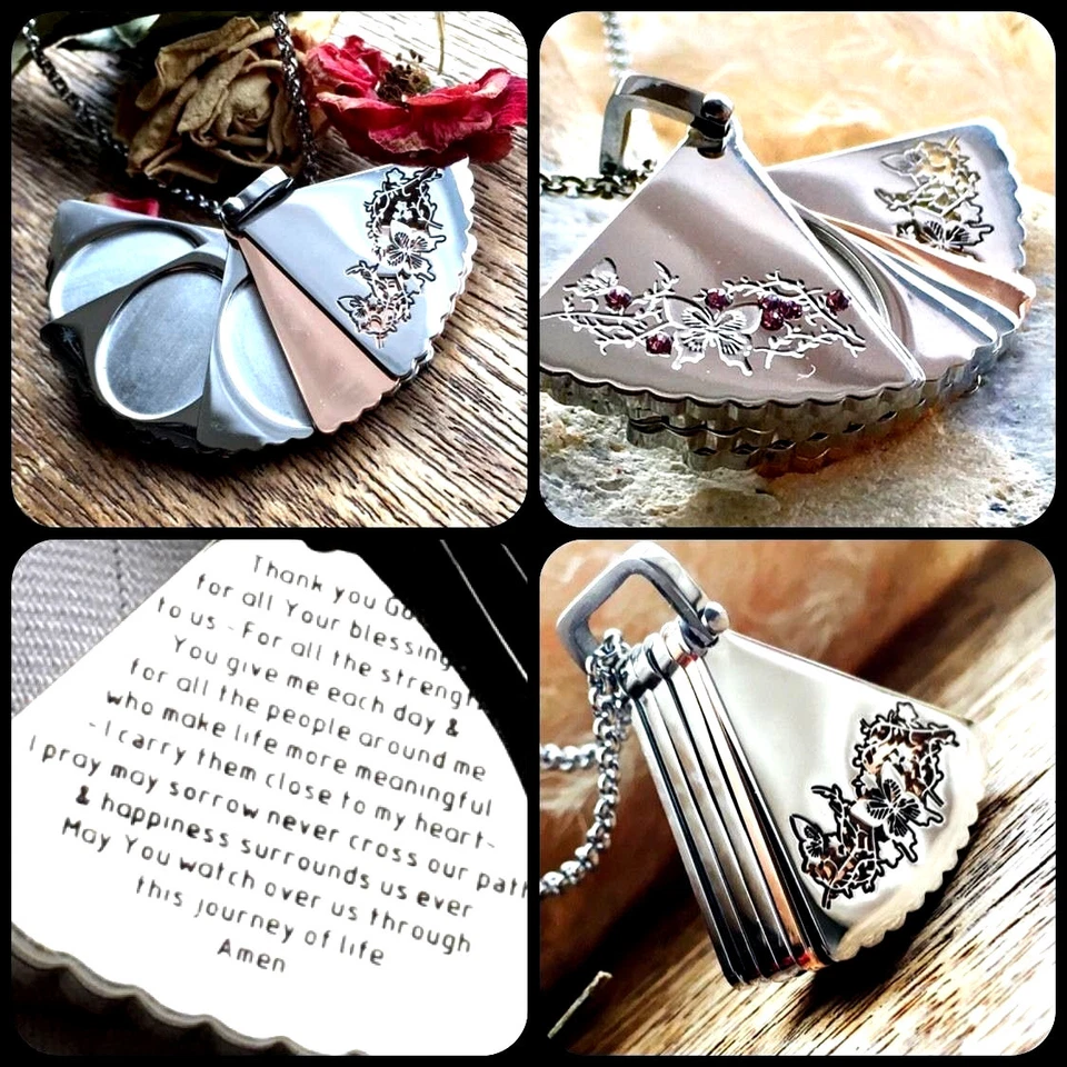 Medallón inusual mujeres regalos para su nieta mamá hija esposa amor NE Foto 3 de 4