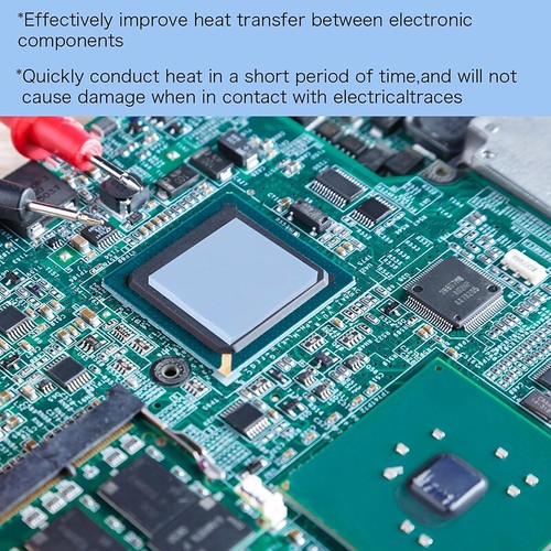 10Pcs M.2 Thermal Pad With 6.0 W/mk Thermal Conductivity Silicone GPU Heat Pad - Photo 9/14