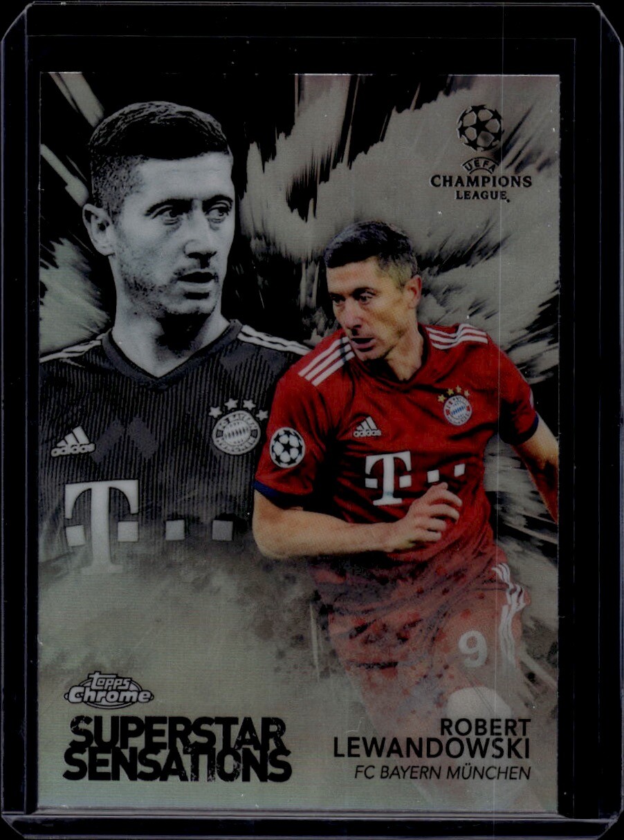 2018-19 Topps Chrome UEFA #SS-RL Robert Lewandowski Superstar Sensations
