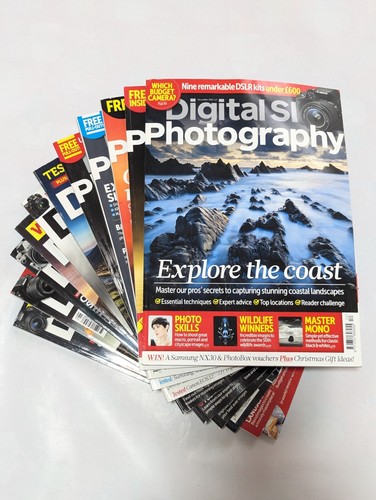 Digital SLR Photography Magazine Bundle - Set of 11 - 2014