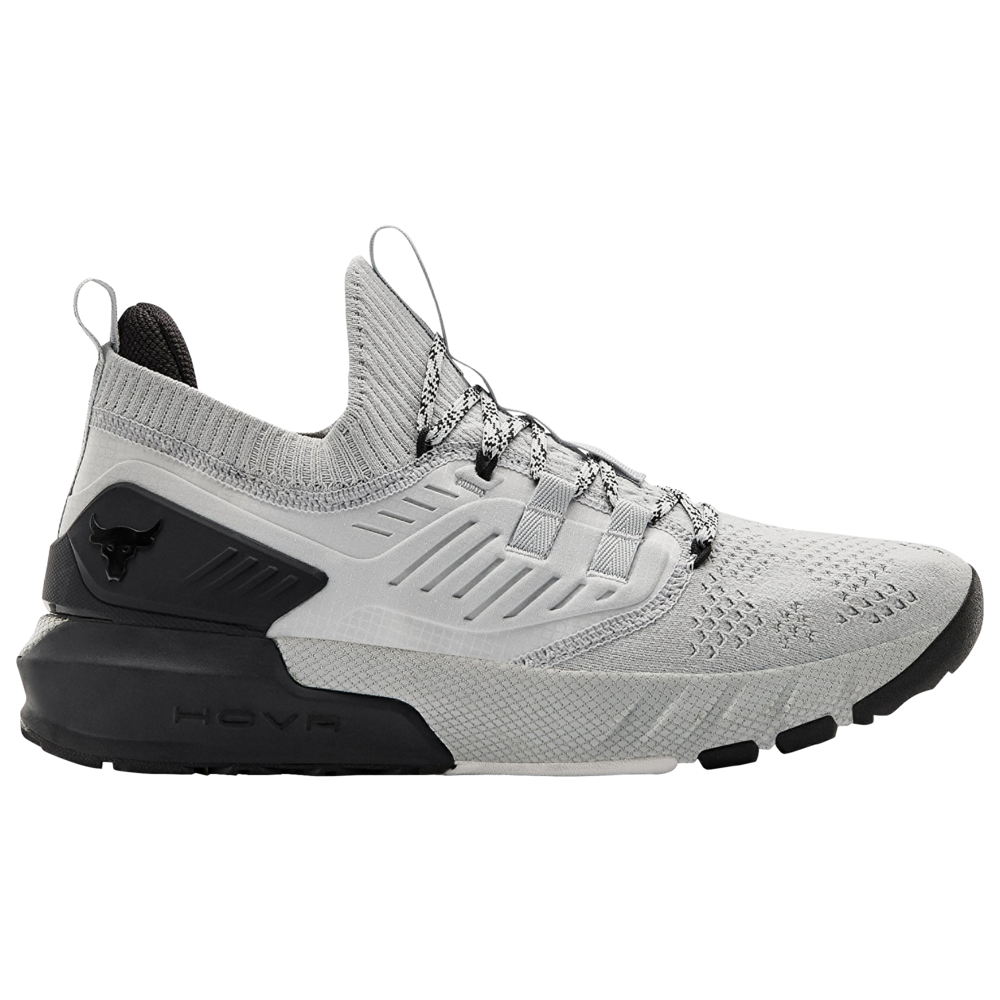 gray and black under armour shoes