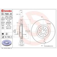 Brembo 2X Bremsscheibe Vorne 310 InnenbelüFtet FüR CitroëN C8 Ea_ Eb_