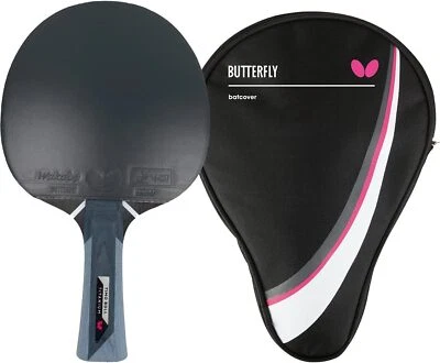 Butterfly Timo Boll Titanium Tischtennisschläger + Tischtennishülle Drive Case I