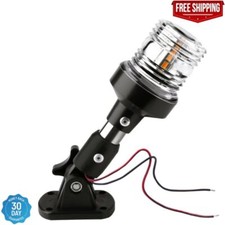 Boat Anchor Light White Led Stern Light For 12-24v Marine Use 3nm