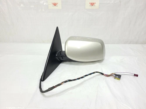 2004-2005 BMW 645CI Door Mirror Left Driver Side View Silver OEM 51167129185