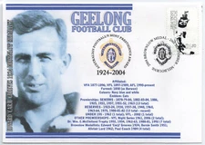 2004 AFL Edward Carji GREEVES (GEELONG) BROWNLOW MEDAL SOUVENIR ENVELOPE - 1924