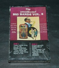 The Uncollected Big Bands Vol. 8 SEALED/NEW Cassette Tape FAST SHIPPING 
